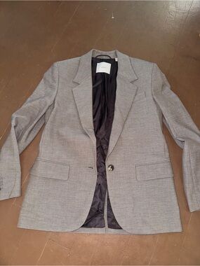 Aritzia Wilfred Grey Blazer